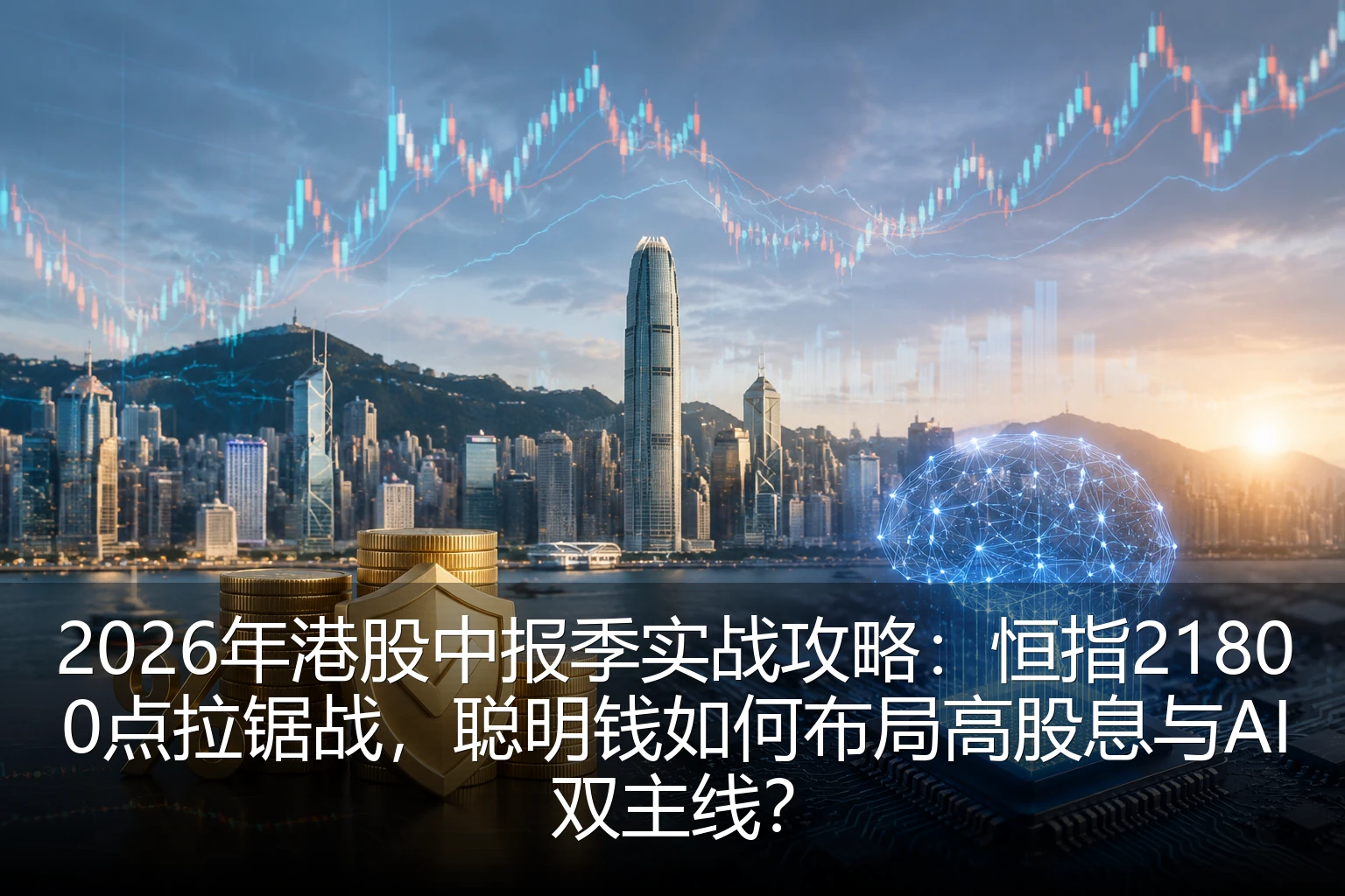 2026年港股中报季实战攻略:恒指21800点拉锯战,聪明钱如何布局高股息与AI双主线?